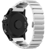 Curea ceas Smartwatch Garmin Fenix 7X / 6X / 5X Plus / 5X / 3 HR / 3, 26 mm Otel inoxidabil iUni Lin